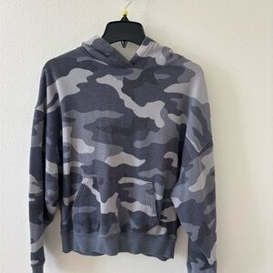 PINK Victoria's Secret Gray Camouflage Hoodie